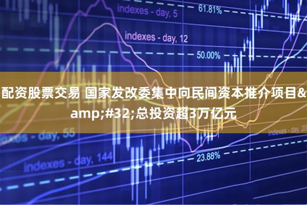 配资股票交易 国家发改委集中向民间资本推介项目&#32;总投资超3万亿元